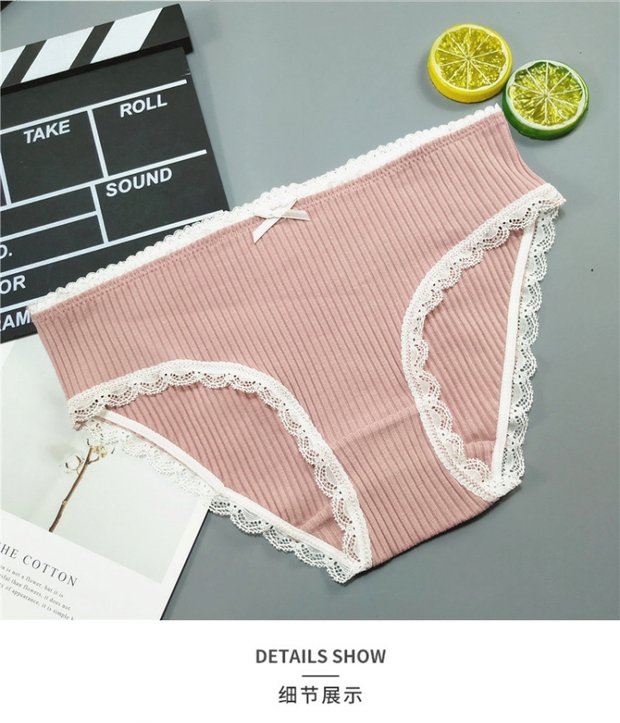 Chủ đề cặp vợ chồng mới đồ lót bông gợi cảm quyến rũ nam boxer phụ nữ tam giác đồ lót sáng tạo phù hợp đồ lót cho người béo