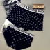 Đàn ông và phụ nữ đồ lót nam boxer modal đen gợi cảm low-key sang trọng cám dỗ cá tính bộ đồ lót quần lót đôi nam nữ in hình ngộ nghĩnh Cặp đôi