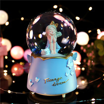 JE ROU Nordic girl crystal ball music box graduation season gift romantic innocence Christmas birthday gift woman