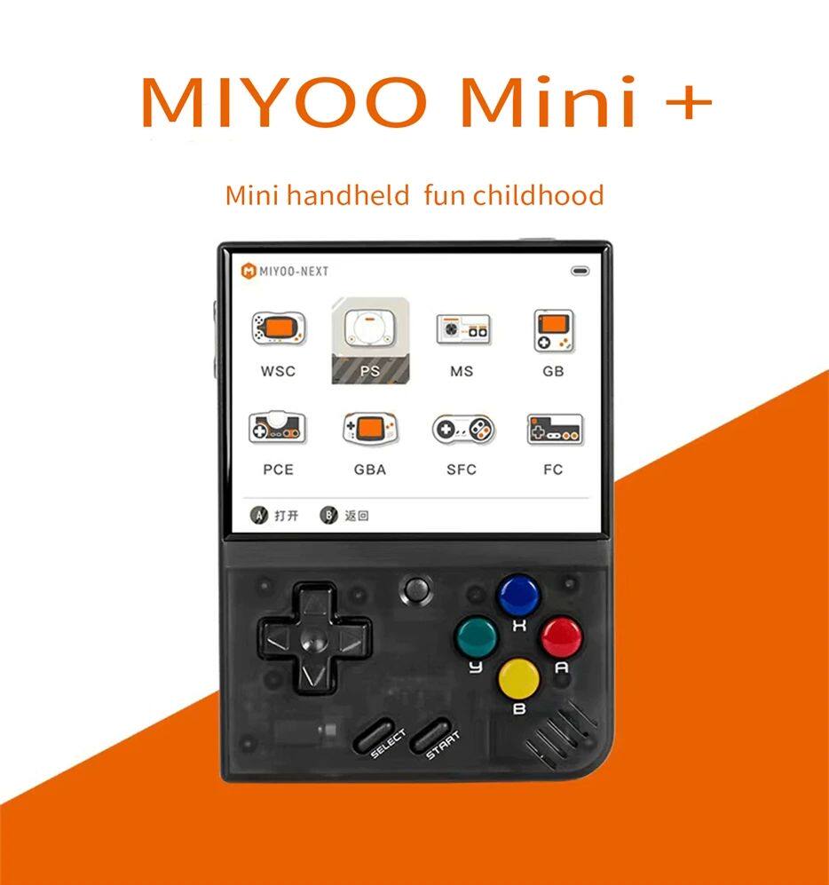 Игровая приставка PSP miyoo mini plus portable retro handheld game console 3.5 ips Arplaytiong
