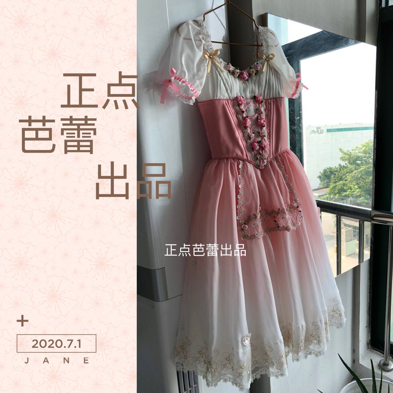 Ballet Professional Split Romantic Ballet Dress Farmer Role etc