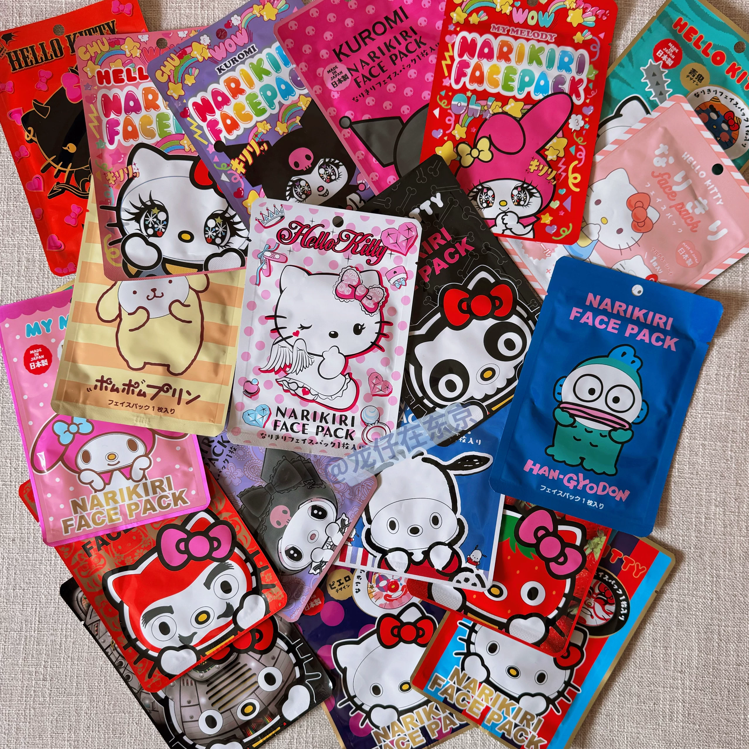 Санрио, Hello Kitty, японская милая маска для лица, (Physicals), 2 шт