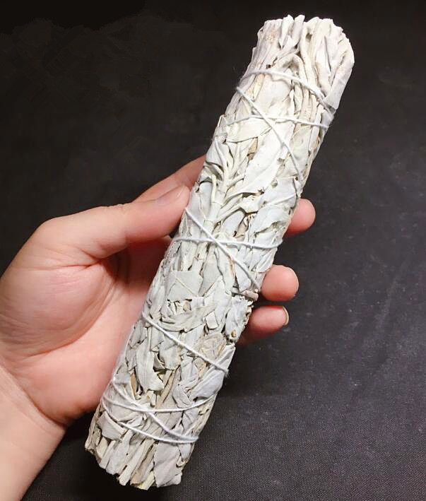 New Products White Sage 22CM Long US California Selected Wild Leaf Multi-independent Packaging Sage Home Vanilla