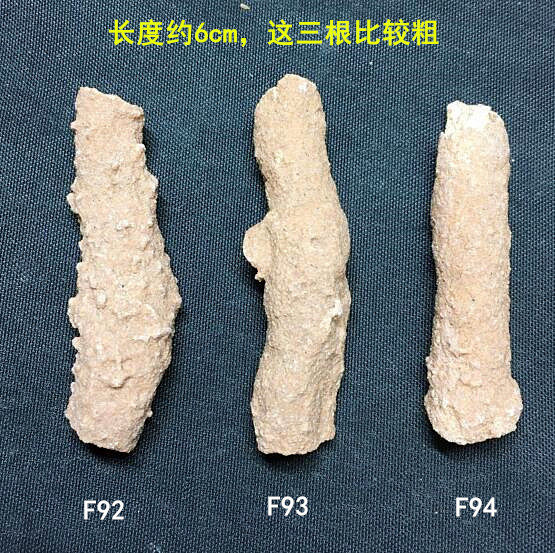 High-frequency lightning strike stone tubular lightning lava thunder lightning instant formation Fulgurite play collection