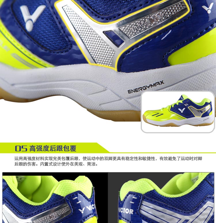 Chaussures de Badminton enfant VICTOR SH-80JR - Ref 865216 Image 11