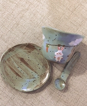 H HONEY оригинальная высокотемпературная глазурь ручной работы милый кролик медведь керамическая чашка для рук крышка для кофейной чашки