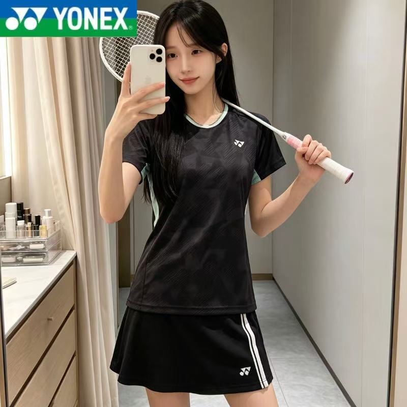 July New Yonex Yy Badminton Sportswear Unisex T-Shirt Short Sleeve 1102326