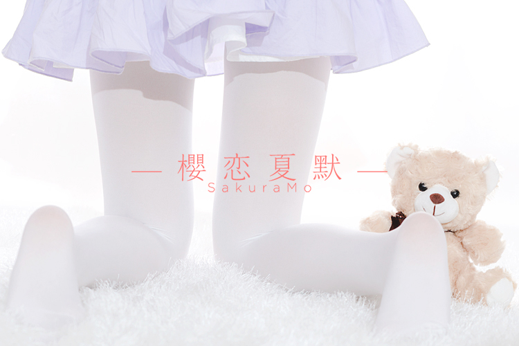 Sakura Mo * Nhật Bản màu trắng tinh khiết cosplay nhung pantyhose mùa xuân và mùa hè 80D không thấm nước thịt xà cạp