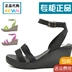 Crocs card Giày Luo Chi Women dép Wedge đi biển ngoài trời nữ thanh lịch và thoải mái Lei Li cao gót 11382 - Khởi động ngoài trời