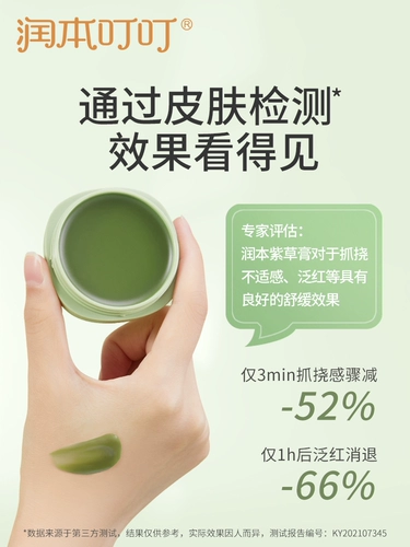 Детский успокаивающий паста из окопника, средство от укусов комаров, крем от зуда, против зуда