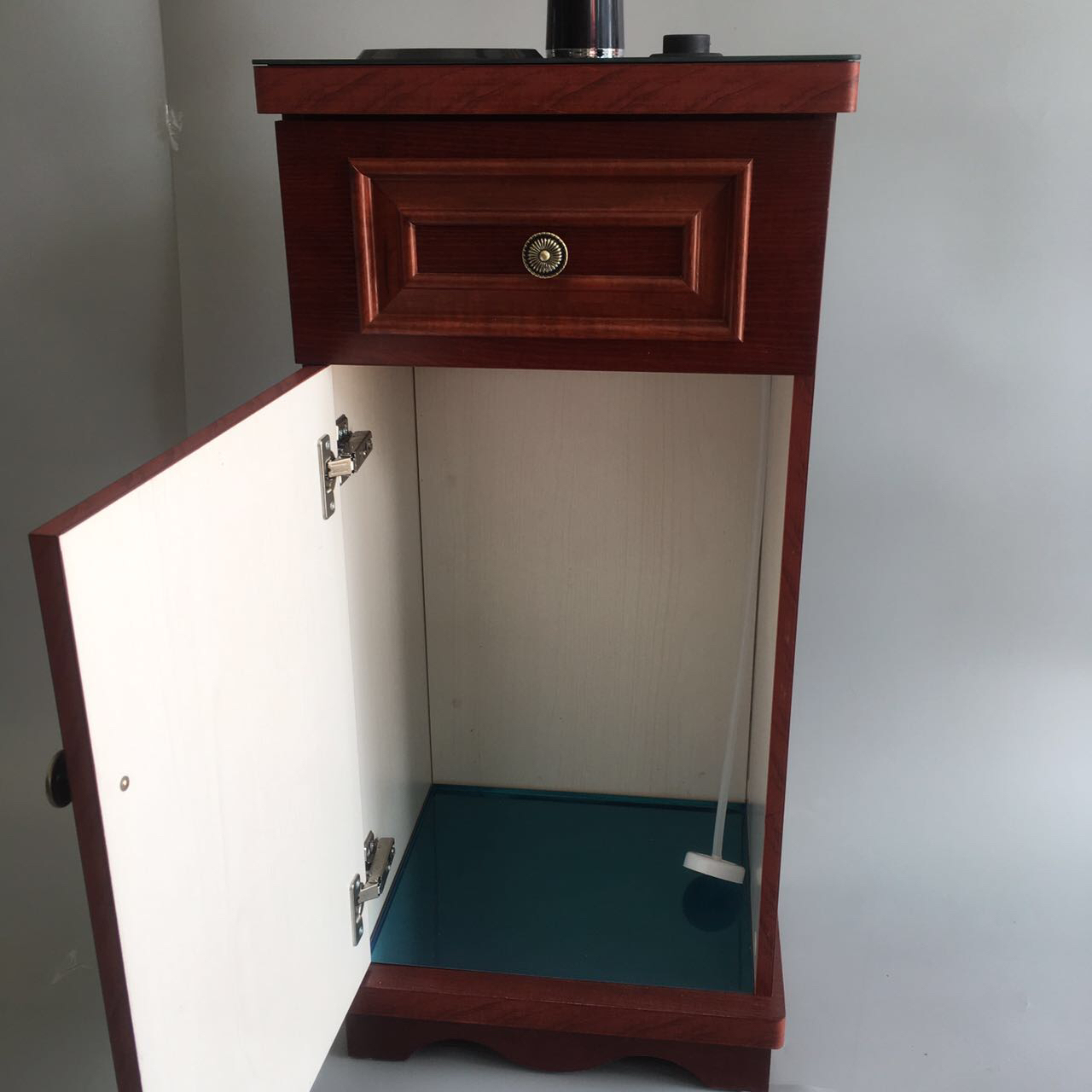 máy lọc nước sinh hoạt Gỗ gụ màu Trung Quốc thanh trà máy nhà tự động nước thông minh tủ trà gỗ máy lọc nước panasonic