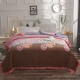 Crystal nhung trải giường chăn quilted bed trải chăn quilted quilt dày quilt quilted quilted trải giường