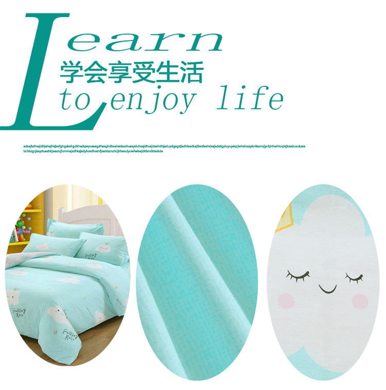 Đáng yêu bông chăn cartoon 1,5m miếng bông chăn đơn mảnh lợn Kate tay đặt 1.8x2.0 m - Quilt Covers bộ ga nệm