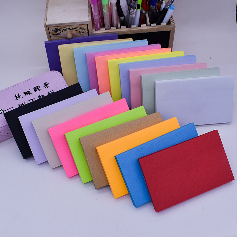 Color sticky sticky paper 76*127mm conveniently sticker candy color N sticker 100 sheets
