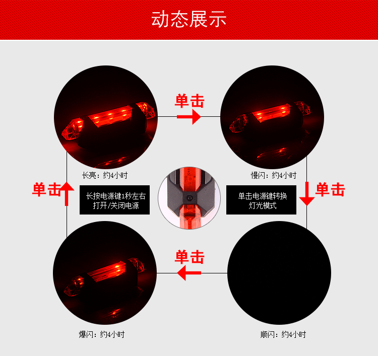 Eclairage pour vélo - Taillights - Ref 2398399 Image 15