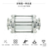 Быстрая труба визуальное зеркало 304 Окно наблюдения за картой из нержавеющей стали.