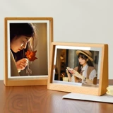 Фоторамка из натурального дерева, фотография, акриловый стенд, фотоальбом, делается под заказ, 6 дюймовая, 7 дюймов, изысканный стиль, «сделай сам»