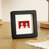 Lazy Black+прямоугольная карточная бумага [DET ID Photo 3.5x5,3 см]]