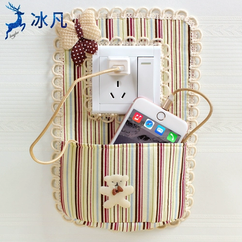 Ткань, переключатель, креативный защитный чехол на стену для гостиной, декор для спальни, современное ювелирное украшение, европейский стиль, простой и элегантный дизайн