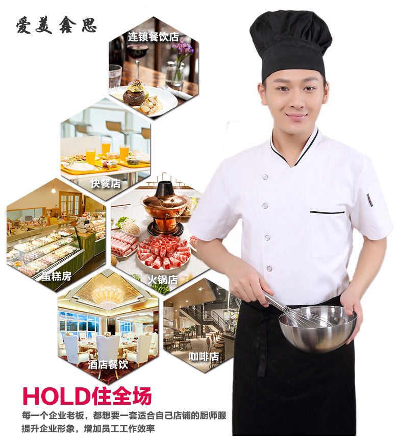 Veste chef cuisinier - Ref 1910973 Image 10