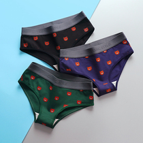 New Products Lady Triangle Briefs Pure Cotton Les Handsome T Neutral Sport Big Code Cartoon Printed Shorts Antibacterial Underpants Tide
