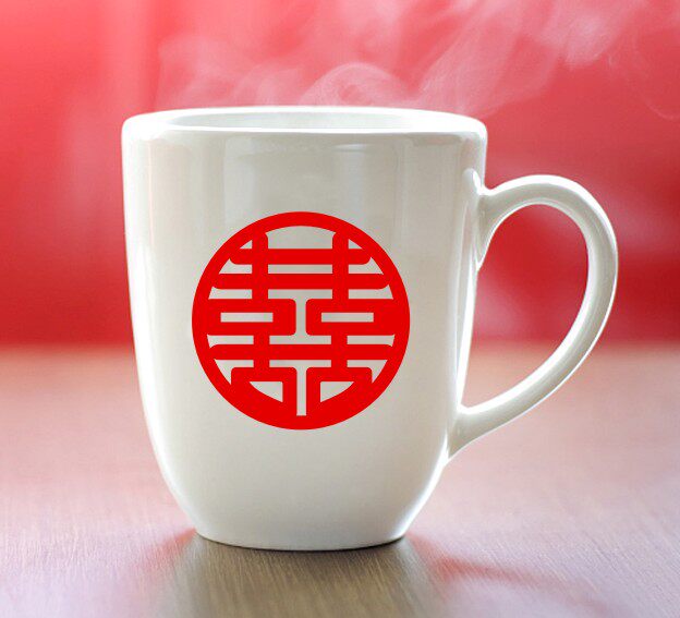 Mini-Heineword sticker small-happy-character sticker diy cup mat hand throwing Heineken bed to decorate small furniture Festive Wine Glass Mat-Taobao