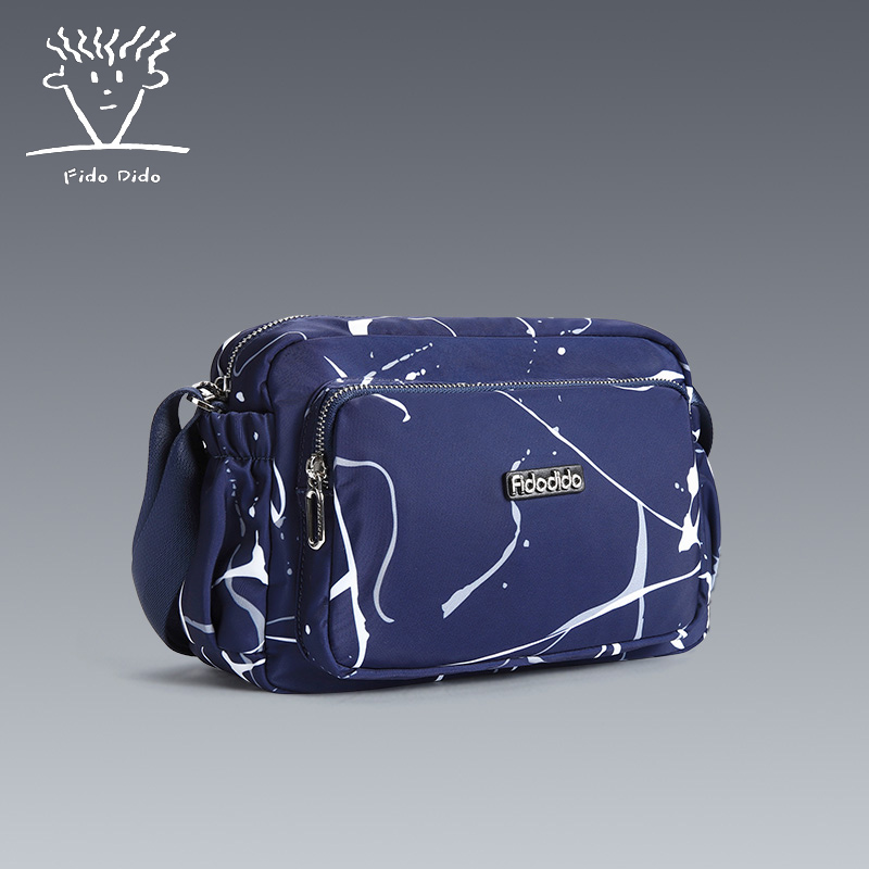 Fiddido 2023 New Lady Single Shoulder Bag Oxford Men's Slipper Bag Bag nylon