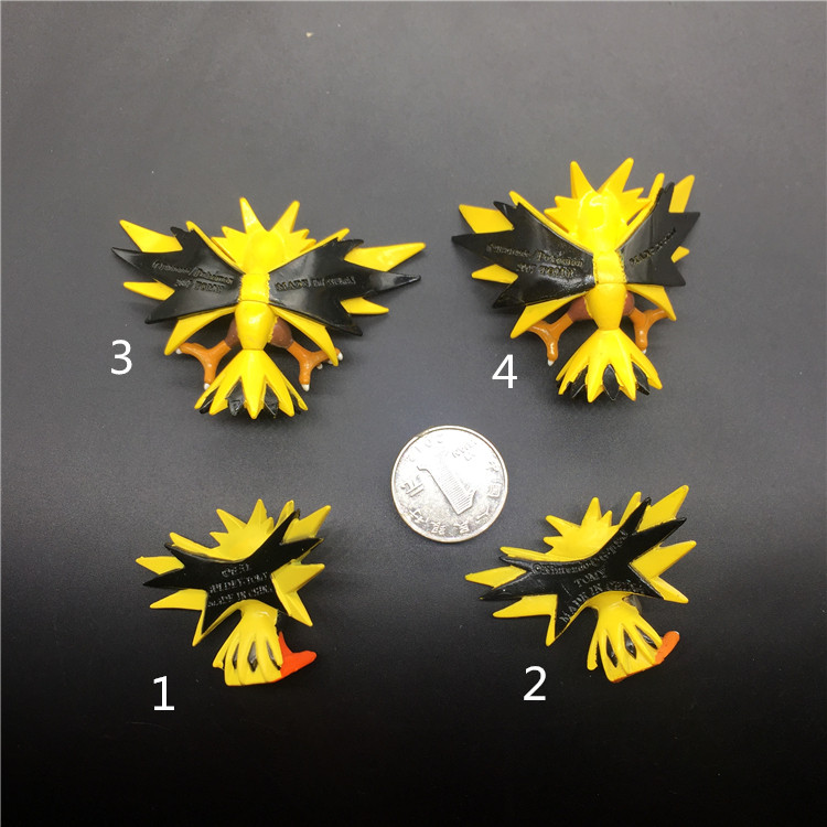 TOMY Pokemon Pokemon Pokemon Pokemon Pokemon Lightning Bird mc Tay trung - Capsule Đồ chơi / Búp bê / BJD / Đồ chơi binh sĩ mô hình bandai