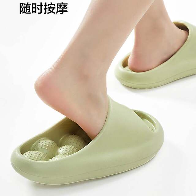 Massage slippers summer couples indoor bathroom leaking bath non-slip quick-drying home eva women's sandals men's slippers