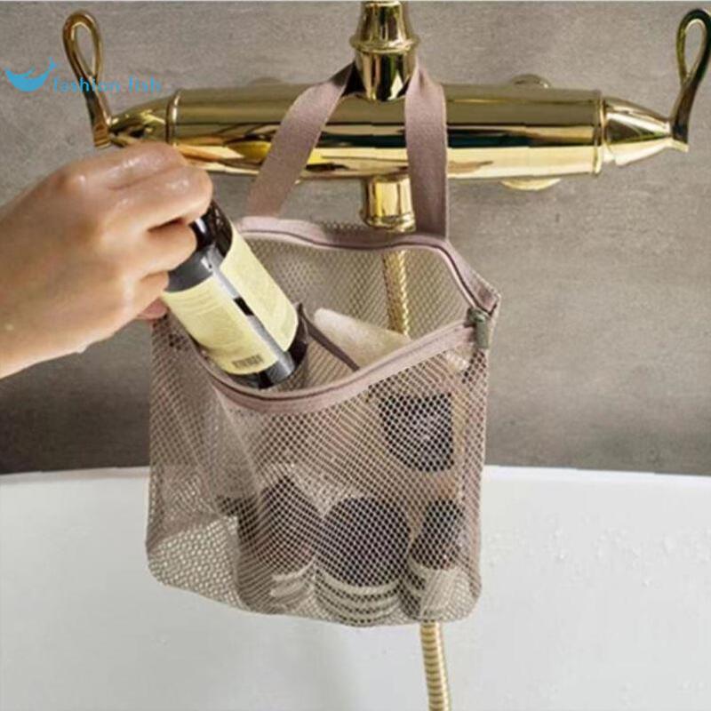 Bath Bag That Can Drain Water, Waterproof Swimming Bag, Special Storage Bag for Bathing, Portable Mesh Toiletry Bag for Outings