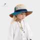 Children's fisherman hat spring and summer quick-drying basin hat neck protection sun hat baby hat boys and girls sun protection sun hat