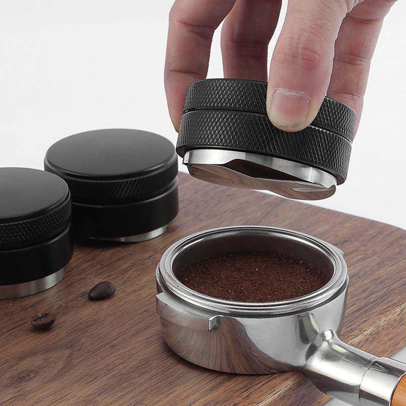 Coffee Tamper Stainless Steel Presser Smart Espresso Tamper Set Adjustable 49/51/53/54/58