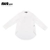 Quần áo trẻ em Jojo 2019 áo sơ mi nữ tay dài mùa thu quần áo trẻ em trẻ em cotton trắng áo sơ mi gas nước ngoài - Áo sơ mi đồ bộ bé trai Áo sơ mi