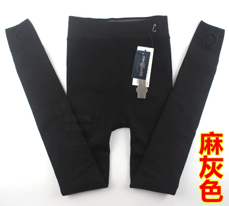 Giấc mơ vần điệu 9826 mùa đông alpaca quần ấm quần legging nữ cộng với nhung dày mặc ngoài quần cotton - Quần nóng lên