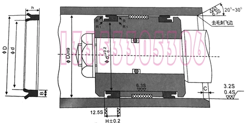 Поршня высокий качественный цилиндр кольцо герметизации масляного уплотнения QYD90*80/90*78*12/90*5/90*6*12 T -дингья резина