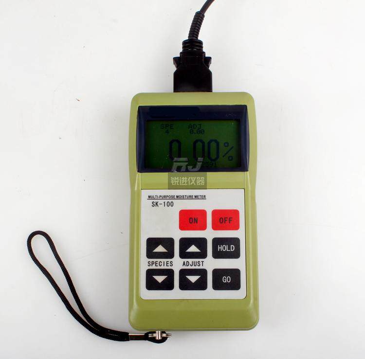 (Soil Moisture Meter Portable Detector Plug-in Quick Moisture Meter SK-100