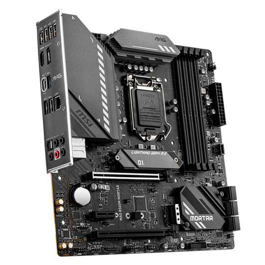 库存工包微星B560M MORTAR迫击炮电脑主板英特尔10代11代CPU双M.2