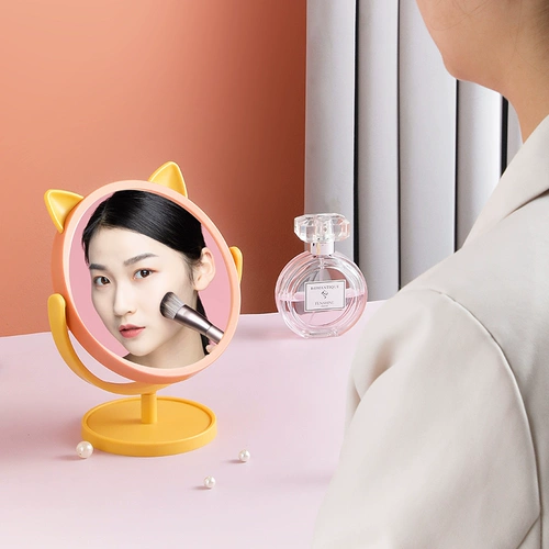 居家家 Сделать -зеркало домохозяйство маленькое настольное подставка -зеркало зеркало Студенческое общежитие общежитие портативное зеркало красоты зеркало