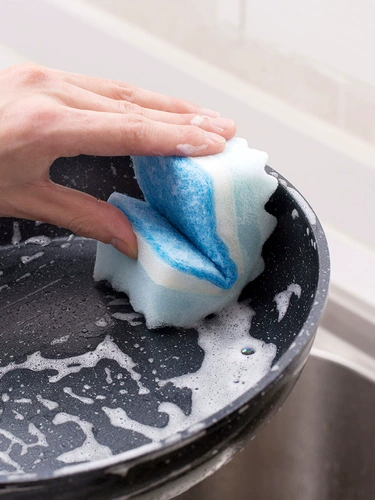 Двусторонная гигиеническая поролоновая губка для ванны для домашнего использования, увеличенная толщина