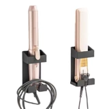 Бытовая щипцы для хранения щипцов для завивки без полок, настенный кронштейн для гладильной доски, прямая расческа для волос, электрическая фанерная полка для хранения