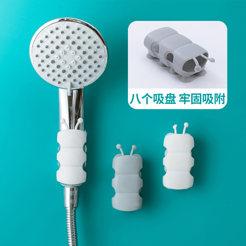 Shower Head Suction Cup Holder for Home Use, Silicone Water Heater Shower Head Holder for Bathroom Use Shower Head Suction Cup Holder for Home Use, Silicone Water Heater Shower Head Holder for Bathroom Use