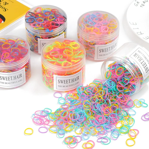 Детский аксессуар для волос, одноразовая детская резинка для волос, увеличенная толщина