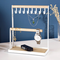 Nordic style entrance key necklace jewelry display rack small items display rack necklace hanger earrings small jewelry rack