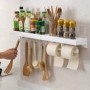 Trang chủ nhà miễn phí đấm giá đồ dùng nhà bếp kệ gia vị giá phòng tắm mỹ phẩm lưu trữ giá móc khăn - Phòng bếp kệ để dao