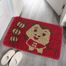 2021 Chinese New Year floor mat carpet bedroom carpet bathroom door mat door mat water absorption non-slip mat