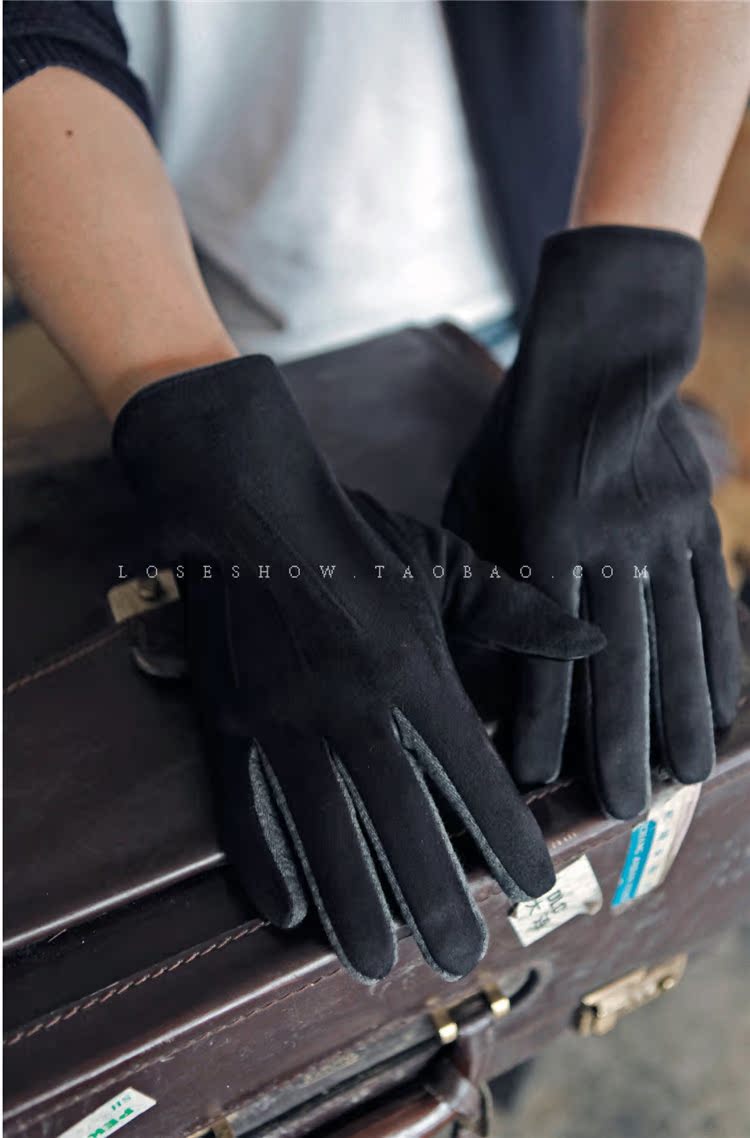 Gants pour homme en velours - Ref 2782581 Image 12
