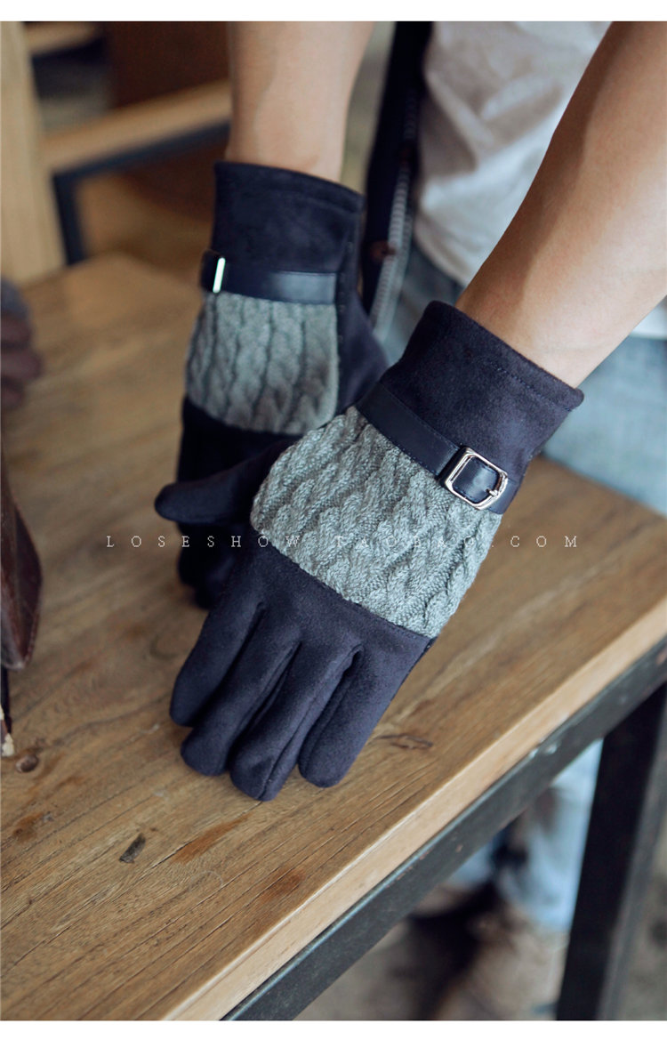 Gants pour homme en velours - Ref 2782582 Image 13