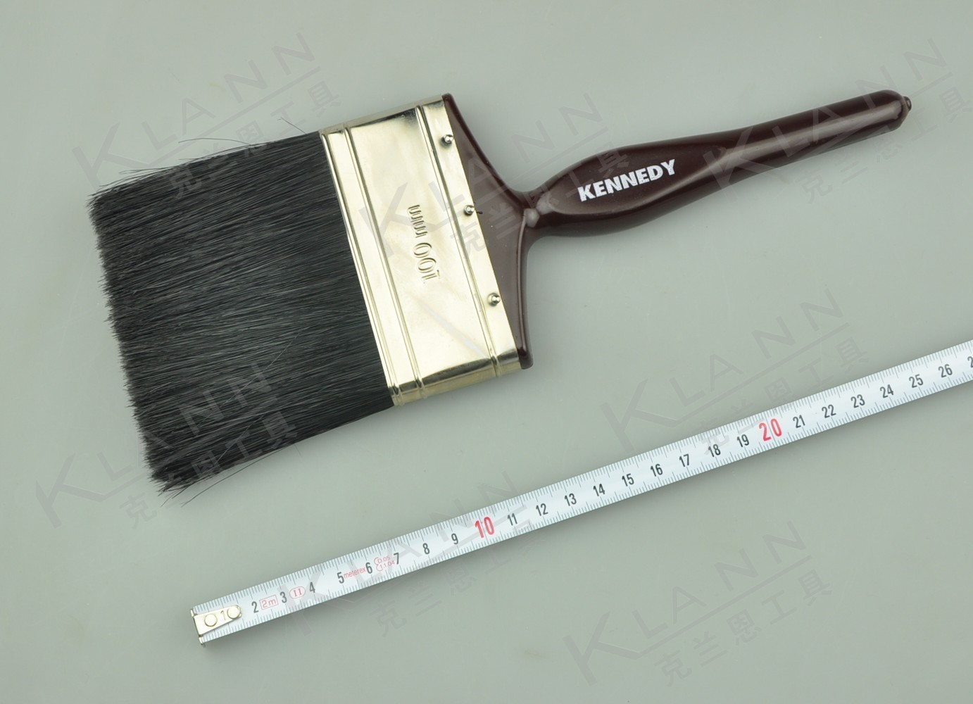 Kennedy Kennedy KENNEDY INDUSTRIAL GRADE WOOD HANDLE PAINT BRUSH (BLACK PIG MANE) KEN-533-1240K-Taobao