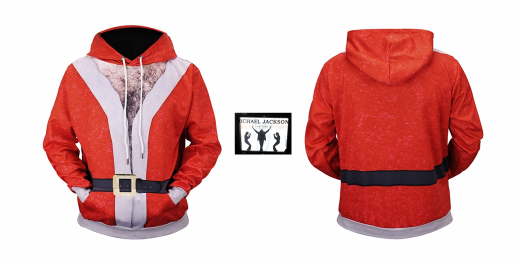 3D Giáng sinh Cơ bắp Ông già In Áo len Áo choàng Elk Mẫu Áo Giáng sinh Quà tặng Cặp đôi Quần áo áo hoodie nam cao cấp