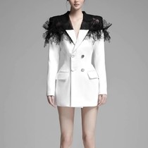 High Quality Ladylike A-line Long-sleeved Dress For Women V-